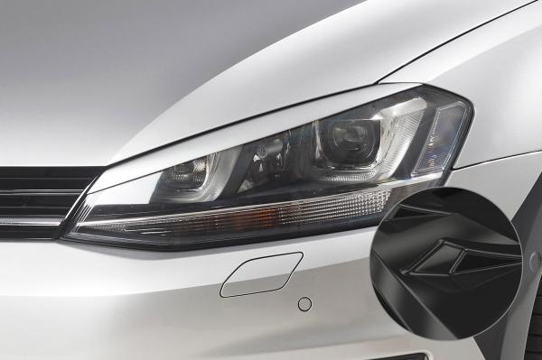 CSR Scheinwerferblenden für VW Golf 7 (Typ AU) SB191-G Glossy schwarz Hochglanz (keine Lackierung erforderlich)