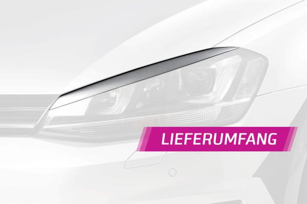 CSR Scheinwerferblenden für VW Golf 7 (Typ AU) SB191-G Glossy schwarz Hochglanz (keine Lackierung erforderlich)