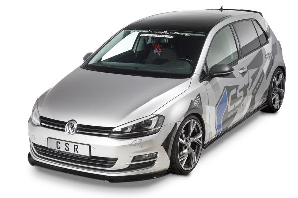 CSR Scheinwerferblenden für VW Golf 7 (Typ AU) SB191-G Glossy schwarz Hochglanz (keine Lackierung erforderlich)