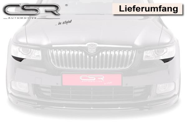 CSR Scheinwerferblenden unten für Skoda Superb II SB201