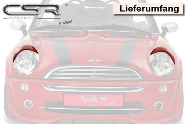 CSR Scheinwerferblenden für Mini R50 / R52 / R53 SB203