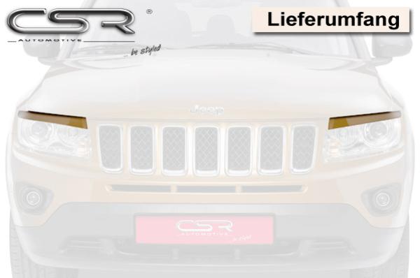 CSR Scheinwerferblenden für Jeep Compass SB216