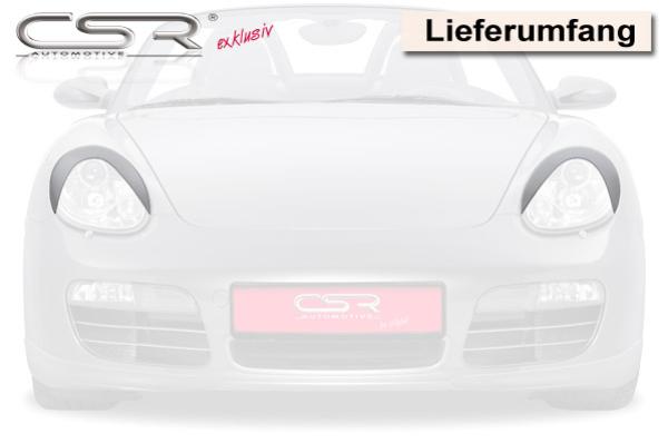 CSR Scheinwerferblenden für Porsche Boxster Cayman 987 SB218