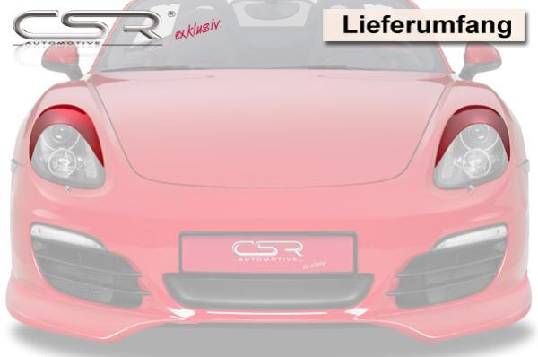 CSR Scheinwerferblenden für Porsche Boxster / Cayman 981 SB220