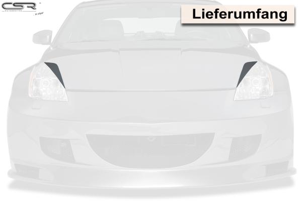 CSR Scheinwerferblenden für Nissan 350Z SB242
