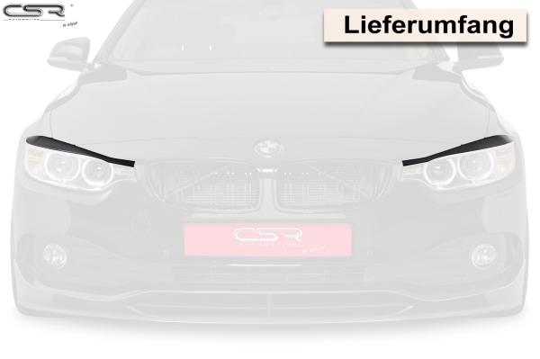 CSR Scheinwerferblenden für BMW 4er F32, F33, F36 SB252