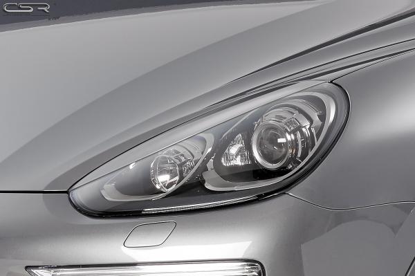 CSR Scheinwerferblenden für Porsche Cayenne 92A SB253
