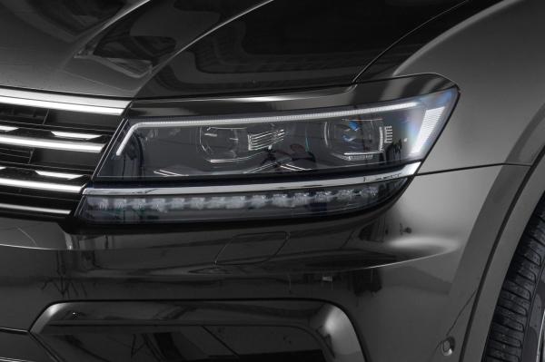 CSR Scheinwerferblenden für VW Tiguan II (Typ AD1) SB286-G Glossy schwarz Hochglanz (keine Lackierung erforderlich)