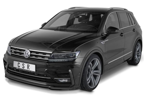 CSR Scheinwerferblenden für VW Tiguan II (Typ AD1) SB286-G Glossy schwarz Hochglanz (keine Lackierung erforderlich)
