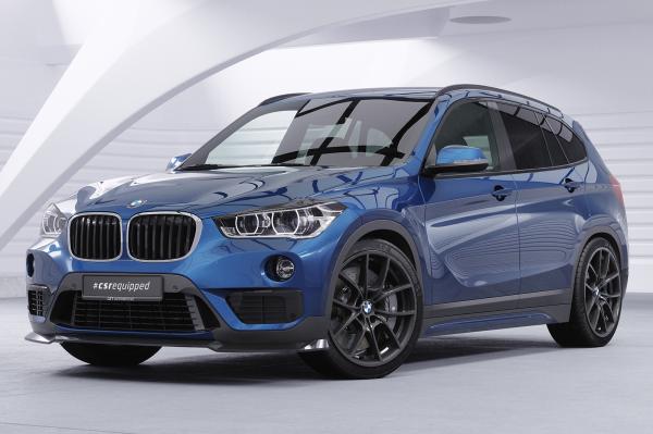 CSR Scheinwerferblenden für BMW X1 F48 SB288-G Glossy schwarz Hochglanz (keine Lackierung erforderlich)