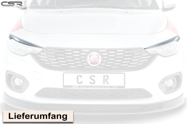 CSR Scheinwerferblenden für Fiat Tipo (Typ 356) SB293-L Lackierung erforderlich (unlackiert roh)