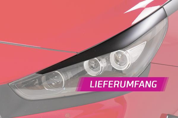 CSR Scheinwerferblenden für Hyundai I30 (PD) SB297-L Lackierung erforderlich (unlackiert roh)