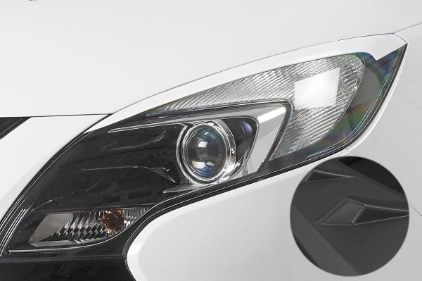 CSR Scheinwerferblenden für Opel Zafira Tourer 3. Gen SB298-L Lackierung erforderlich (unlackiert roh)