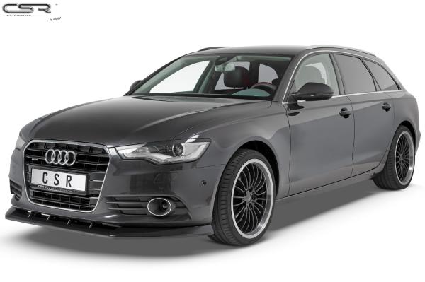 CSR Scheinwerferblenden für Audi A6 4G C7 Xenon SB299-G Glossy schwarz Hochglanz (keine Lackierung erforderlich)