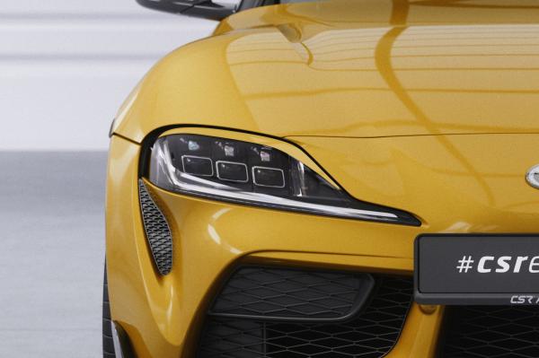 CSR Scheinwerferblenden für Toyota GR Supra (A90) SB313-L Lackierung erforderlich (unlackiert roh)