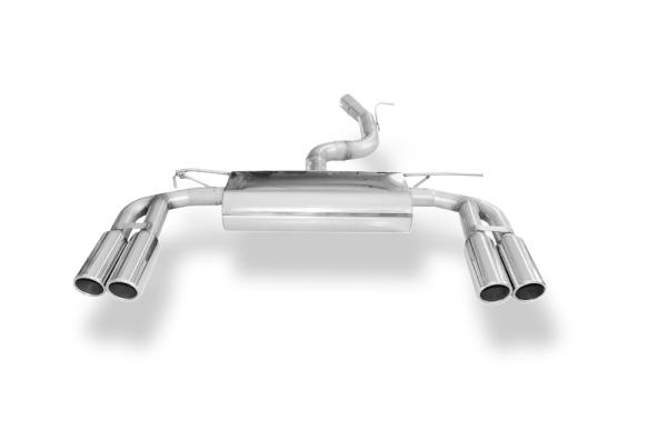 Fox passend für Seat Ateca 5FP - 4x4 Endschalldämpfer quer Ausgang rechts/links - 2x80 Typ 16 rechts/links SE100015-130