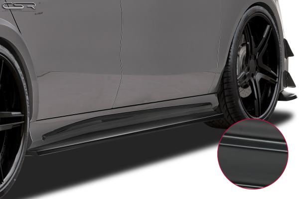 CSR Seitenschweller mit ABE für Mercedes-Benz CLA C117 X117 SS448-L Lackierung erforderlich (unlackiert roh)