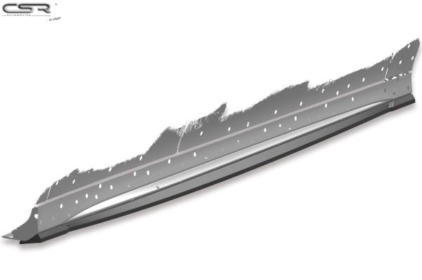 CSR Seitenschweller mit ABE für Mercedes-Benz CLA C118 / X118 AMG-Line SS470-G Glossy schwarz Hochglanz (keine Lackierung erforderlich)
