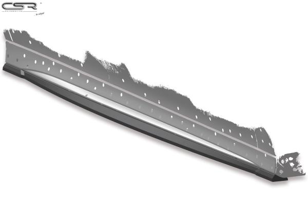 CSR Seitenschweller mit ABE für Mercedes-Benz CLA C118 / X118 AMG-Line SS470-G Glossy schwarz Hochglanz (keine Lackierung erforderlich)