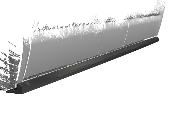 CSR Seitenschweller mit ABE für VW T5 / T6 / T6.1 Bus SS476-G Glossy schwarz Hochglanz (keine Lackierung erforderlich)