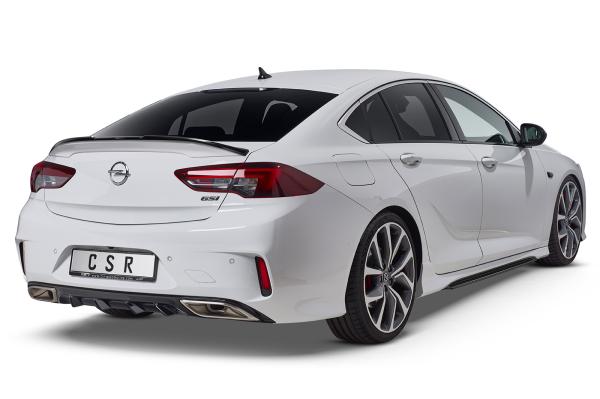 CSR Seitenschweller mit ABE für Opel Insignia B GSI / GS Line Plus SS477-G Glossy schwarz Hochglanz (keine Lackierung erforderlich)