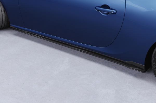 CSR Seitenschweller mit ABE für Toyota GT86 (ZN6) SS482-S strukturiert schwarz matt (keine Lackierung erforderlich)