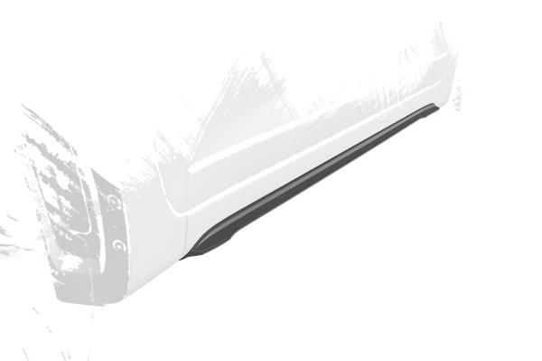 CSR Seitenschweller mit ABE für Hyundai i10 (3. Generation) SS483-S strukturiert schwarz matt (keine Lackierung erforderlich)