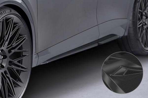 CSR Seitenschweller mit ABE für Cupra Formentor SS484-C Carbon Look Hochglanz (keine Lackierung erforderlich)