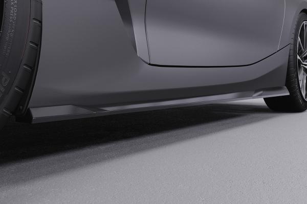 CSR Seitenschweller mit ABE für BMW Z4 (G29) M-Paket / M40i SS486-G Glossy schwarz Hochglanz (keine Lackierung erforderlich)