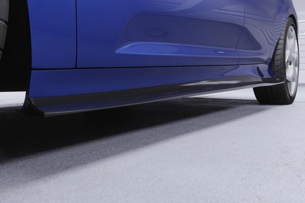 CSR Seitenschweller mit ABE für Ford Focus MK3 ST/ST-Line SS489-S strukturiert schwarz matt (keine Lackierung erforderlich)