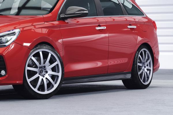 CSR Seitenschweller mit ABE für Hyundai I30 (PD) SS502-L Lackierung erforderlich (unlackiert roh)