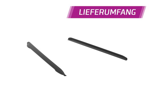 CSR Seitenschweller mit ABE für Kia Stinger GT SS509-G Glossy schwarz Hochglanz (keine Lackierung erforderlich)