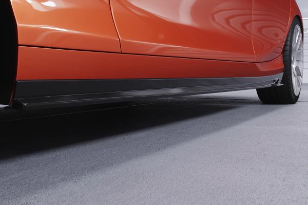 CSR Seitenschweller mit ABE für BMW 1er F20 / F21 SS510-C Carbon Look Hochglanz (keine Lackierung erforderlich)
