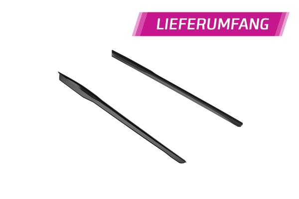 CSR Seitenschweller mit ABE für Ford Focus MK4 Turnier ST/ST-Line SS519-G Glossy schwarz Hochglanz (keine Lackierung erforderlich)