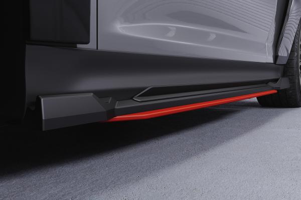 CSR Seitenschweller mit ABE für Mini F56 / F57 SS520-G Glossy schwarz Hochglanz (keine Lackierung erforderlich)