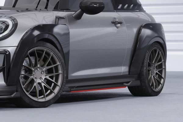 CSR Seitenschweller mit ABE für Mini F56 / 57 3-Türer SS521-S strukturiert schwarz matt (keine Lackierung erforderlich)