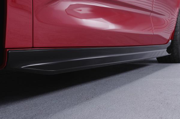 CSR Seitenschweller mit ABE für Opel Astra K SS526-G Glossy schwarz Hochglanz (keine Lackierung erforderlich)