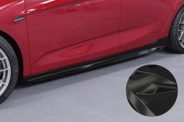 CSR Seitenschweller mit ABE für Opel Astra K SS526-G Glossy schwarz Hochglanz (keine Lackierung erforderlich)