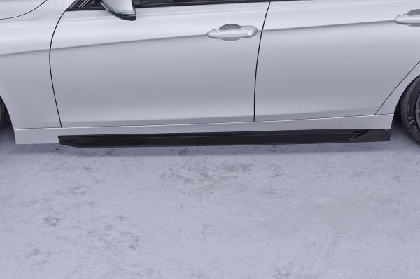 CSR Seitenschweller mit ABE für BMW 3er F30 / F31 SS529-C Carbon Look Hochglanz (keine Lackierung erforderlich)