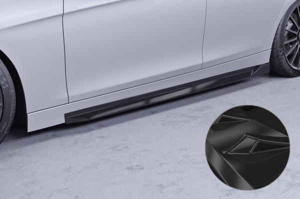CSR Seitenschweller mit ABE für BMW 3er F30 / F31 SS529-G Glossy schwarz Hochglanz (keine Lackierung erforderlich)