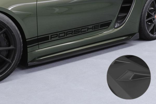 CSR Seitenschweller mit ABE für Porsche 718 Boxster / Cayman (Typ 982) SS533-L Lackierung erforderlich (unlackiert roh)