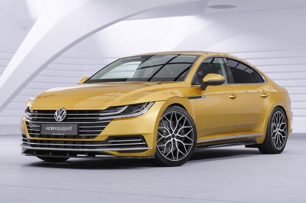 CSR Seitenschweller mit ABE für VW Arteon (Typ 3H) SS535-G Glossy schwarz Hochglanz (keine Lackierung erforderlich)