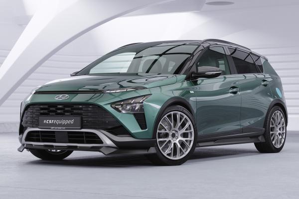 CSR Seitenschweller mit ABE für Hyundai Bayon SS540-S strukturiert schwarz matt (keine Lackierung erforderlich)