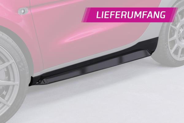 CSR Seitenschweller mit ABE für Smart Fortwo 453 SS543-L Lackierung erforderlich (unlackiert roh)
