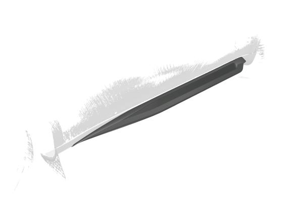 CSR Seitenschweller mit ABE für Tesla Model Y SS545-L Lackierung erforderlich (unlackiert roh)