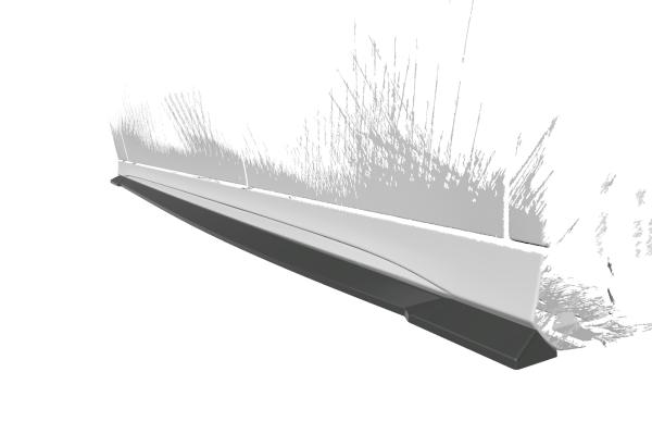 CSR Seitenschweller mit ABE für Mercedes-Benz A-Klasse (W177) AMG/AMG-Line SS547-G Glossy schwarz Hochglanz (keine Lackierung erforderlich)