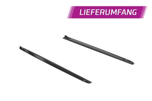 CSR Seitenschweller mit ABE für BMW 4er (F32, F33, F36) SS550-G Glossy schwarz Hochglanz (keine Lackierung erforderlich)