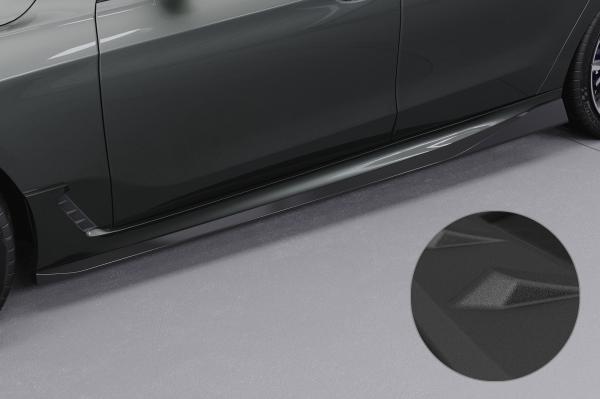 CSR Seitenschweller mit ABE für BMW 6er G32 M-Paket SS562-S Strukturiert schwarz matt (keine Lackierung erforderlich)