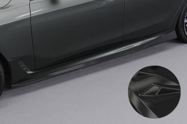 CSR Seitenschweller mit ABE für BMW 6er G32 M-Paket SS562-G Glossy schwarz Hochglanz (keine Lackierung erforderlich)