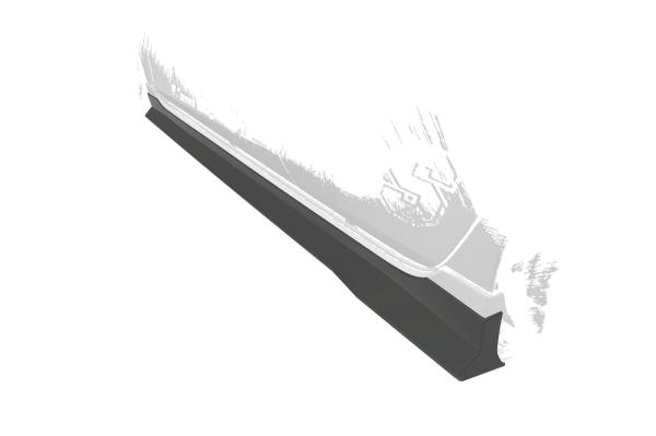 CSR Seitenschweller mit ABE für Mazda 3 (Typ BL) MPS SS563-S strukturiert schwarz matt (keine Lackierung erforderlich)